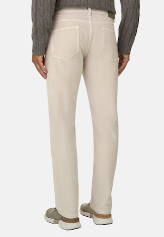 Boggi Milano Slim fit Jeans in Brown: back