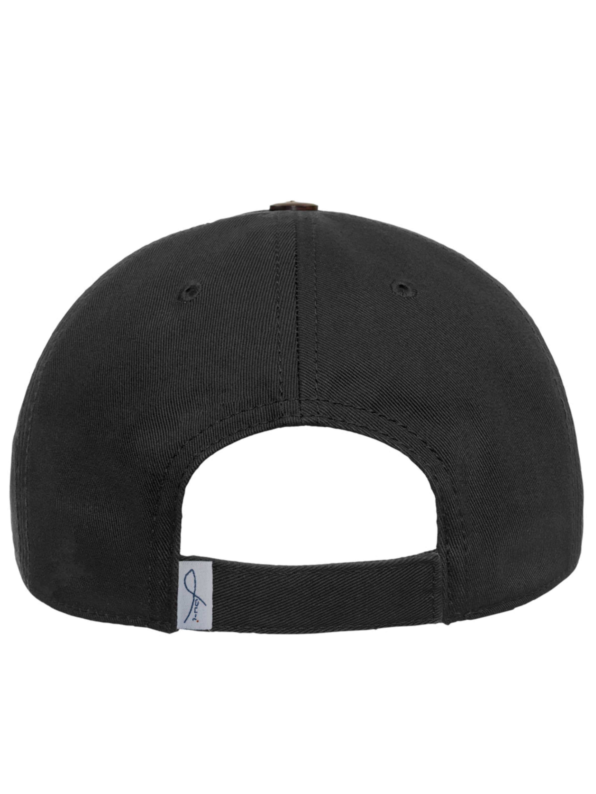 Lou-i Cap 'Dad Cap aus Bio-Baumwolle' in Black
