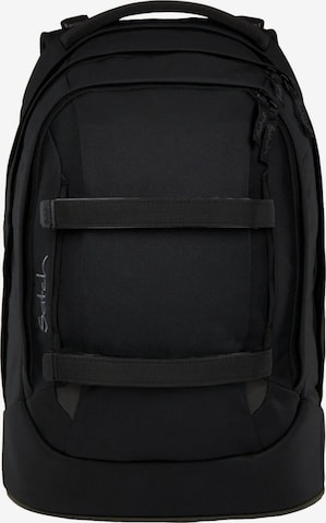 Satch Backpack 'Schulrucksack pack' in Black: front