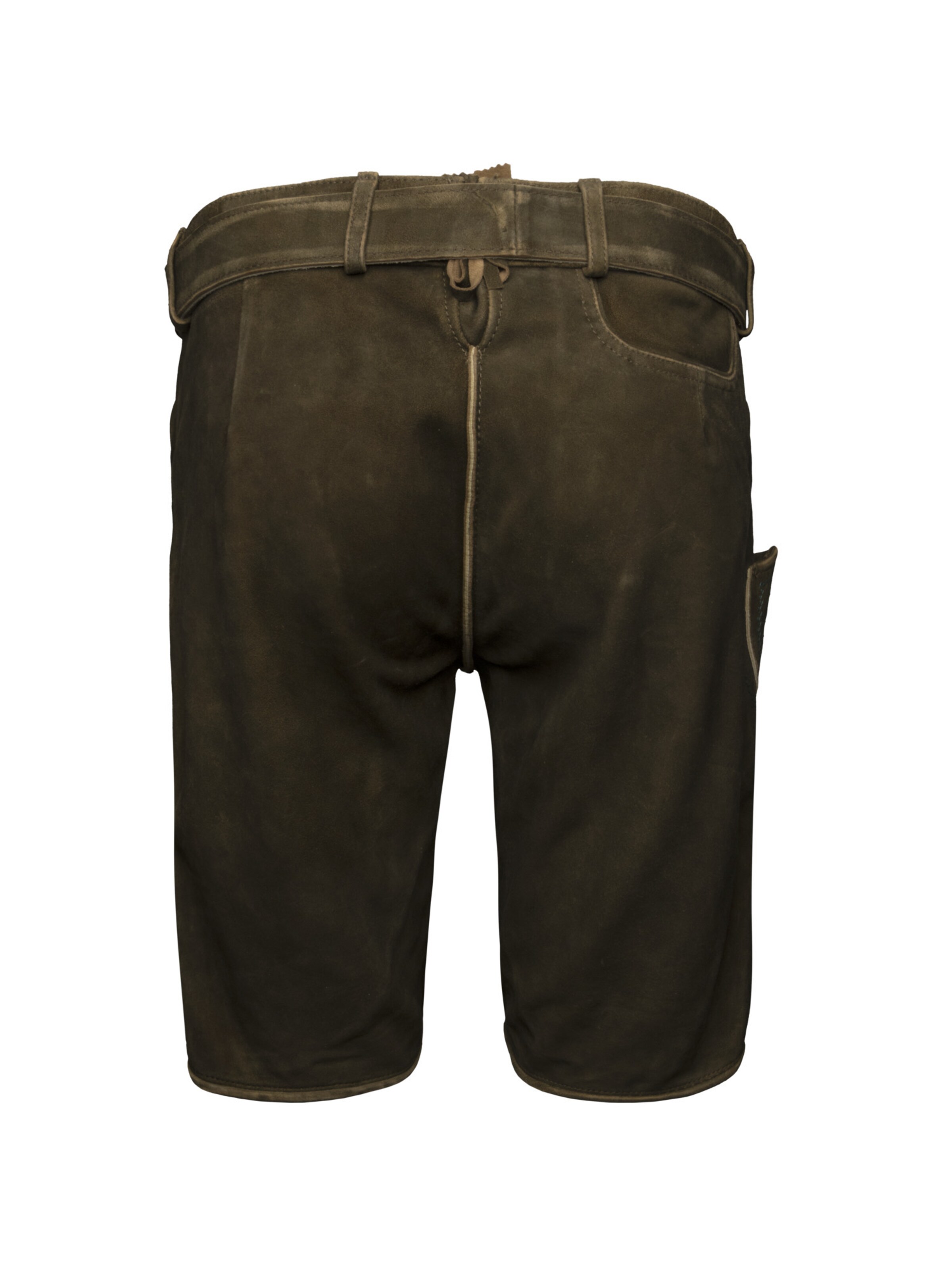 Krüger Buam Regular Klederdracht broek 'Cailan' in Bruin