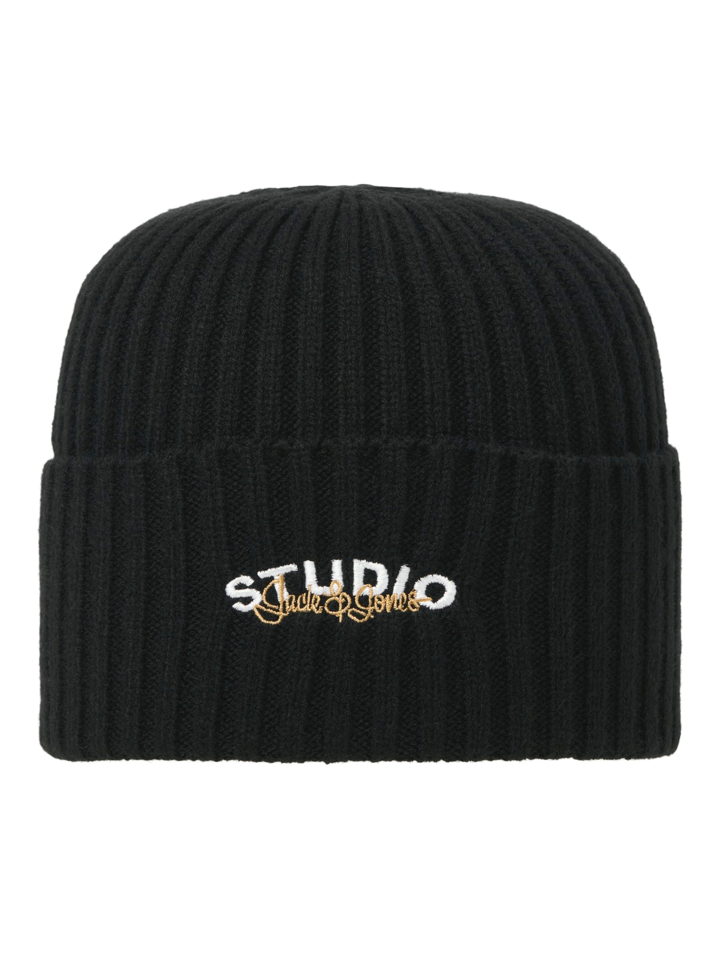 JACK &amp; JONES Muts &#x27;JACBLACK FRIDAY&#x27; in Zwart: voorkant