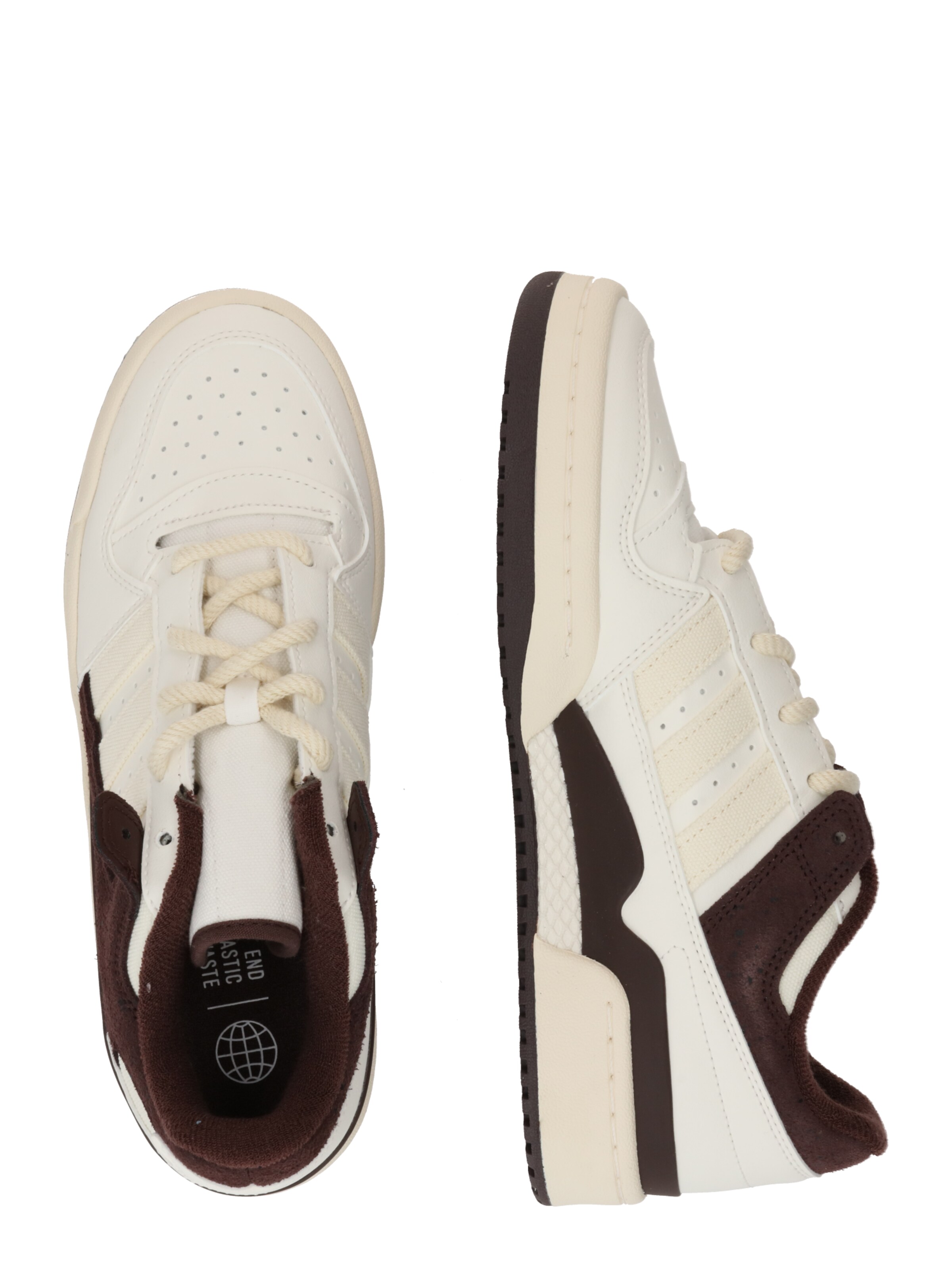 balta ADIDAS ORIGINALS Sportbačiai be auliuko 'Forum Low'