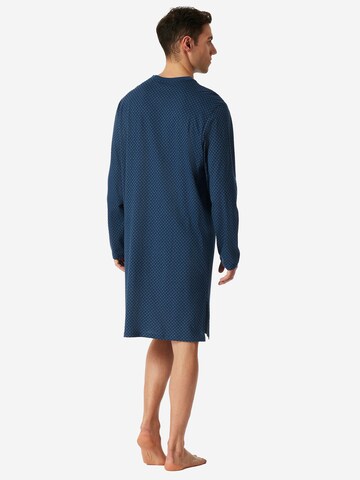 SCHIESSER - Pijama largo 'Essentials' en azul