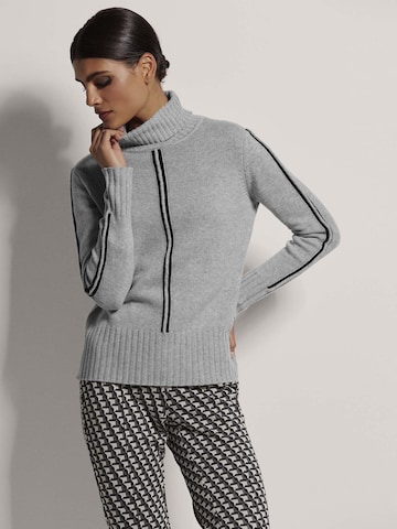 Pull-over MADELEINE en gris : devant