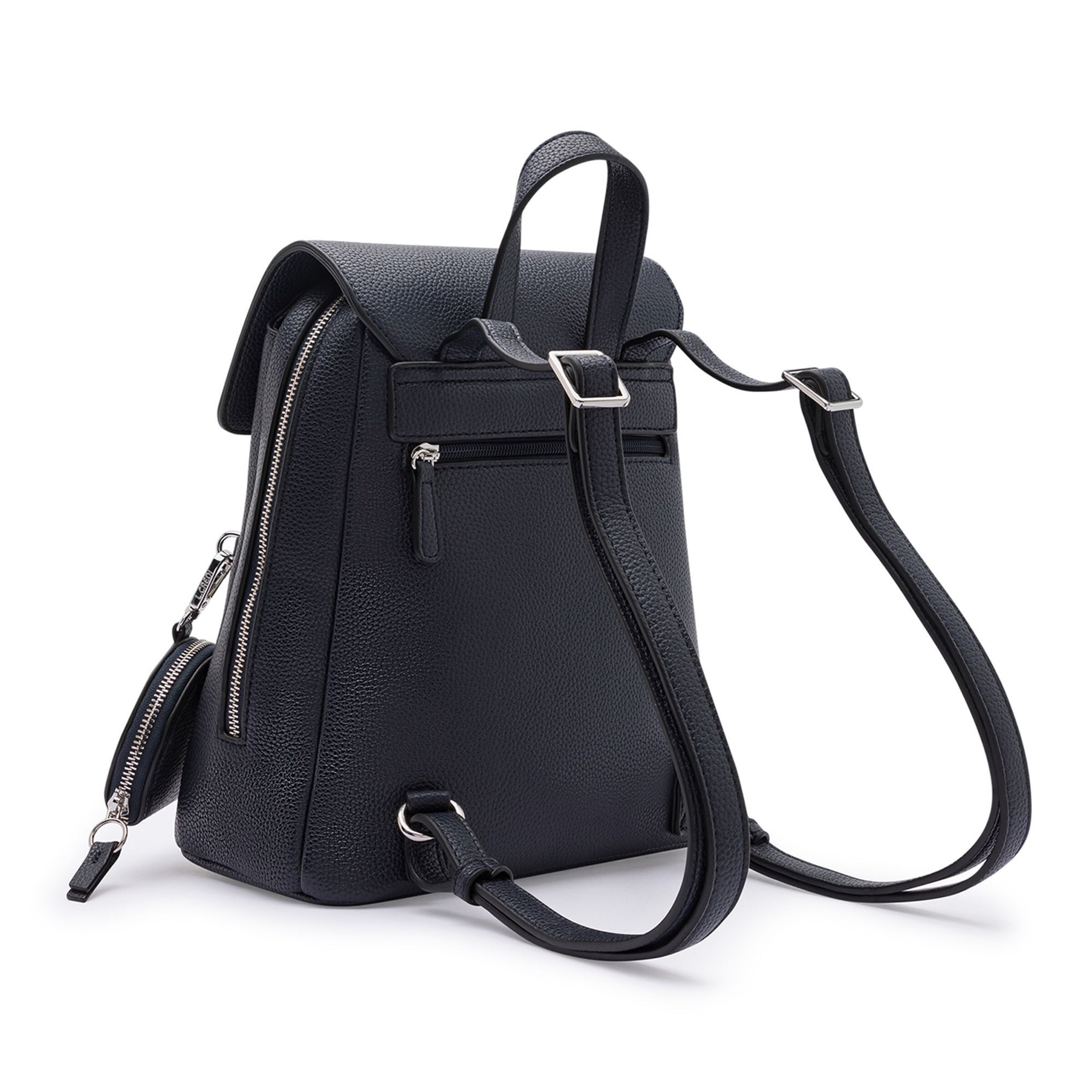 L.CREDI Rucksack 'Ninina City' in Schwarz