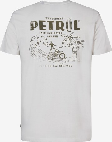 T-Shirt Petrol Industries en blanc