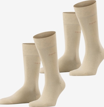ESPRIT Socks 'Basic Easy 2-Pack' in Beige: front