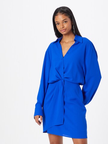 Essentiel Antwerp Shirt Dress 'Dorsey' in Blue: front