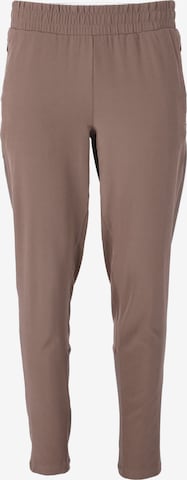 Athlecia Workout Pants 'Timmie W' in Beige: front