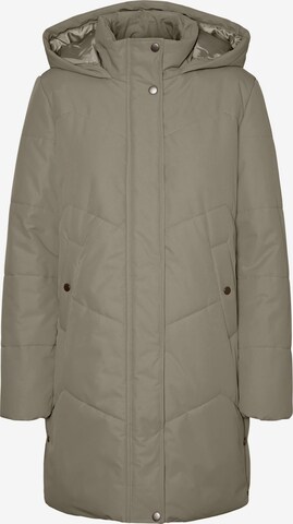 VERO MODA Wintermantel 'WILLA' in Groen: voorkant