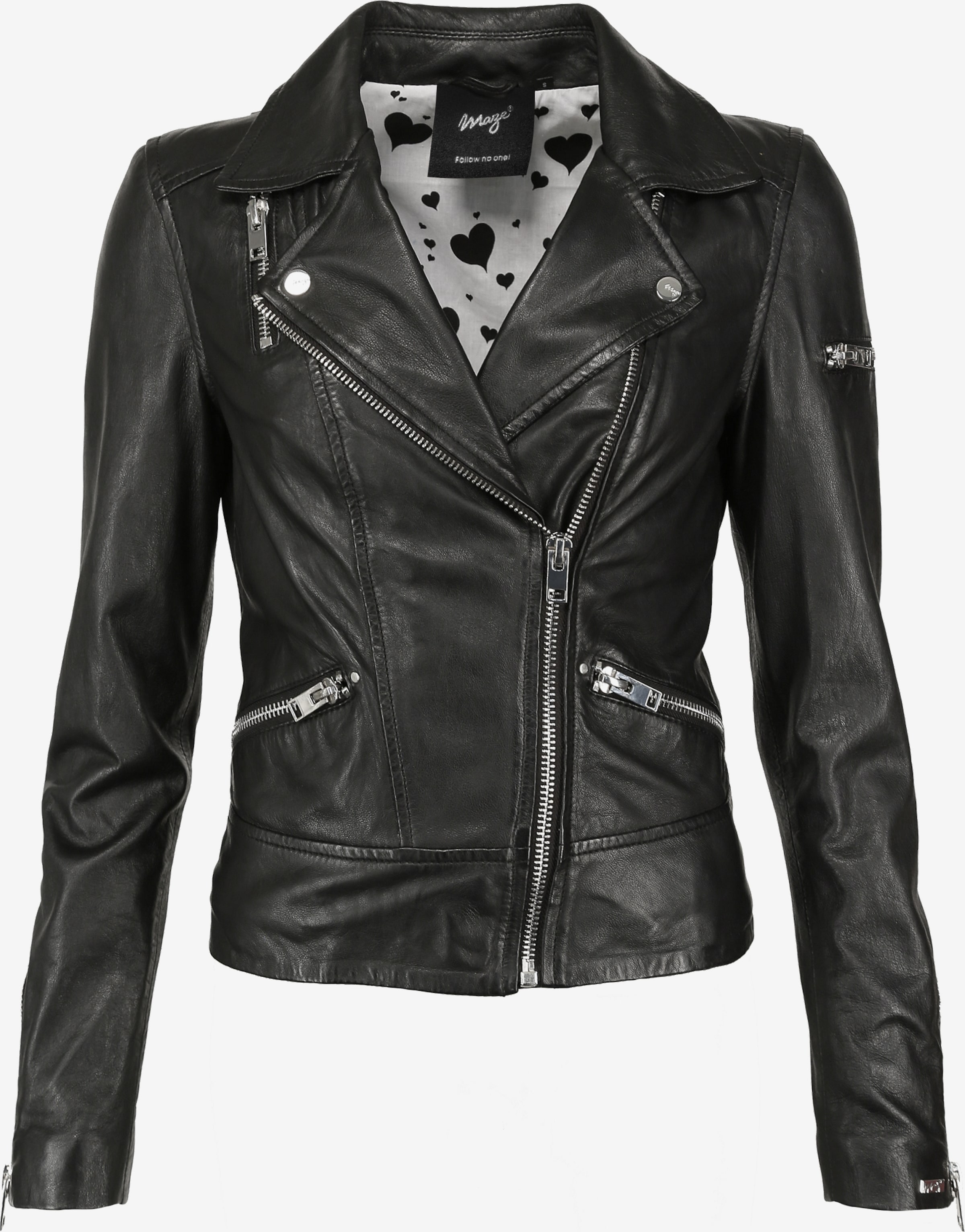 Lederjacke Schwarz \' | YOU \' 42020126 in ABOUT Maze