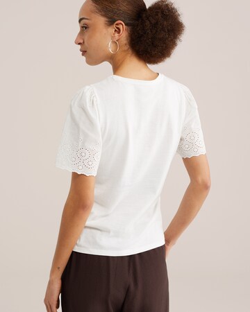 WE Fashion - Blusa en blanco