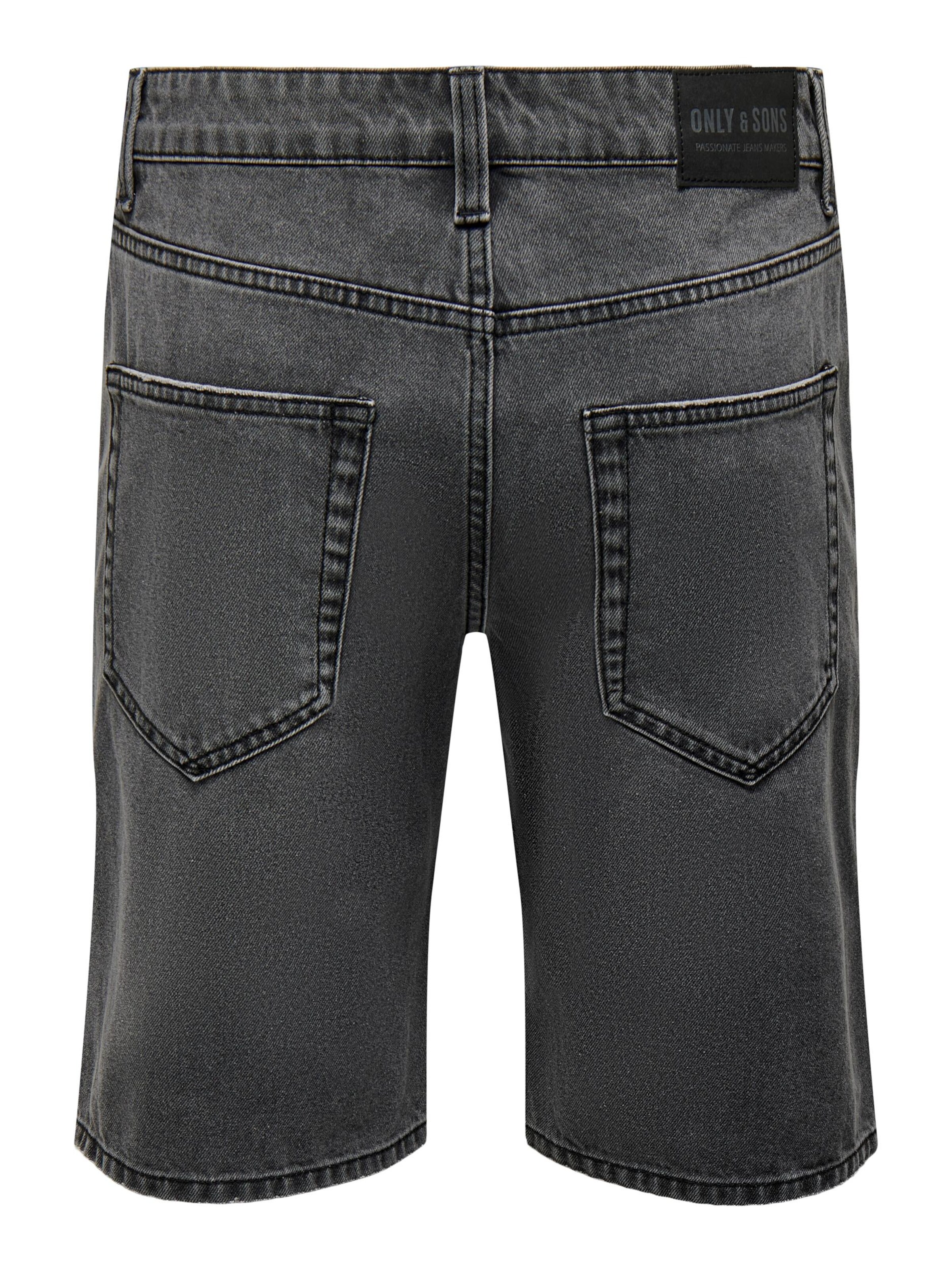 Only & Sons Regular Farkut 'AVI' värissä harmaa