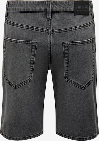 Only & Sons Regular Shorts 'AVI' in Grau