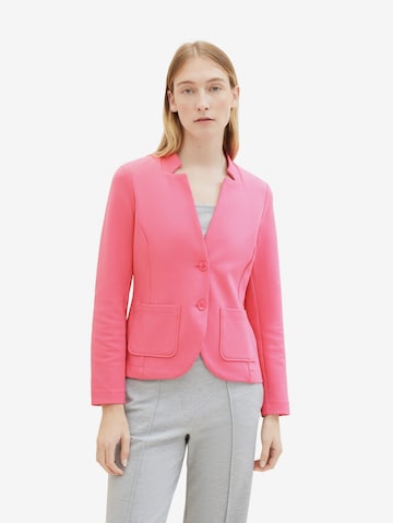 TOM TAILOR Blazer in Pink: predná strana