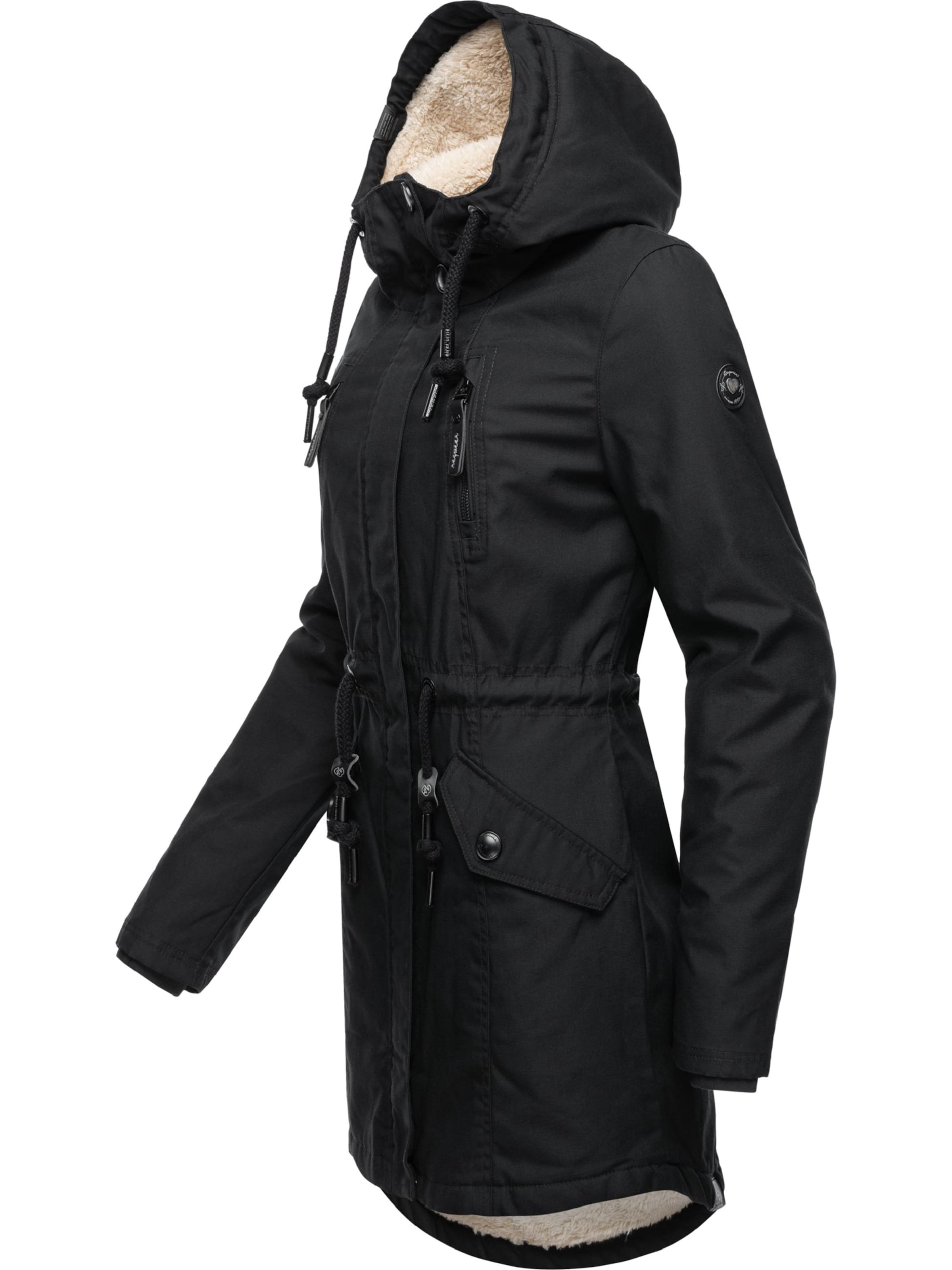Ragwear - Parka de inverno 'Elsie' em preto