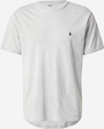 Maglietta 'Stone Blanks' di Volcom in grigio: frontale