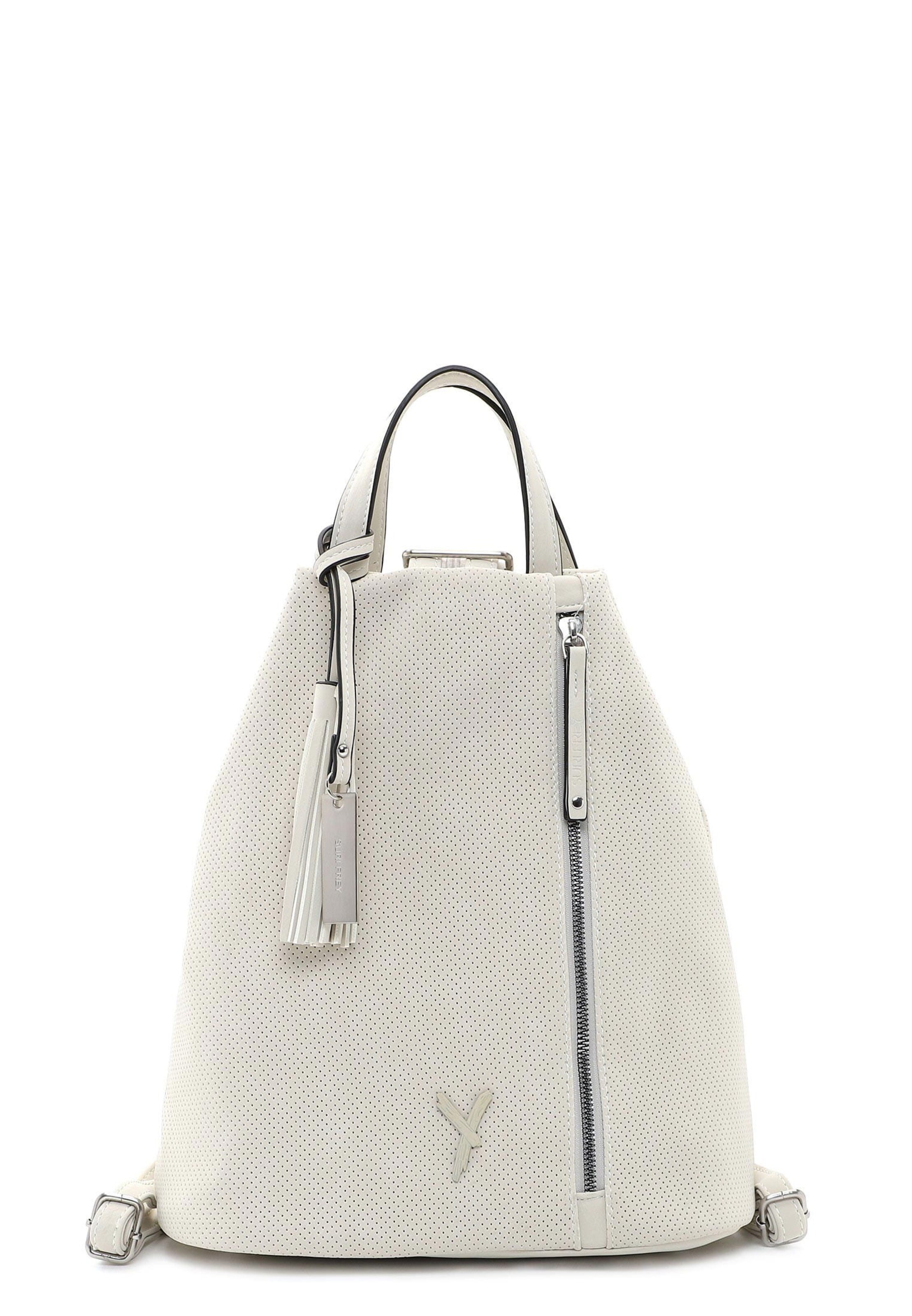 Zaino 'Romy' di Suri Frey in grigio: frontale