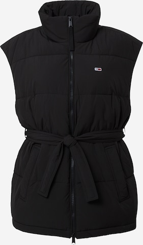 Tommy Jeans Vest in Black: front