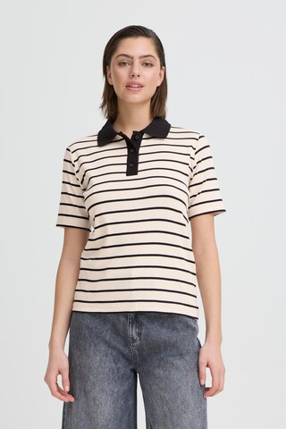 Pulz Shirt 'PZALLESIA' in Beige: front