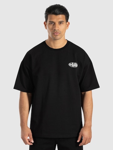 Smilodox Shirt ' Vlery ' in Zwart: voorkant