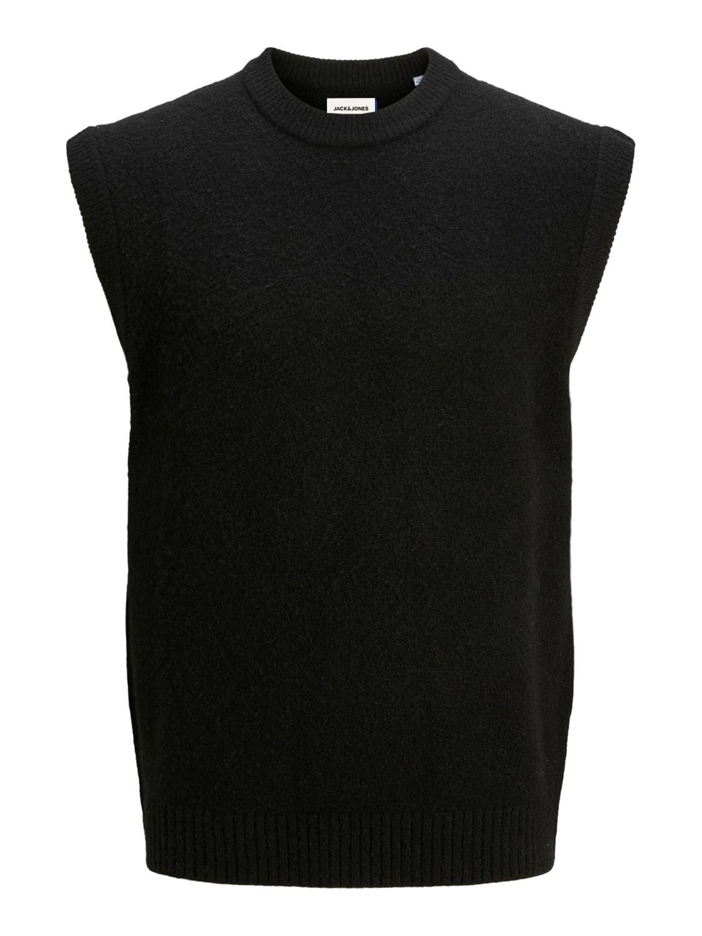 JACK & JONES Slipover in Black: front