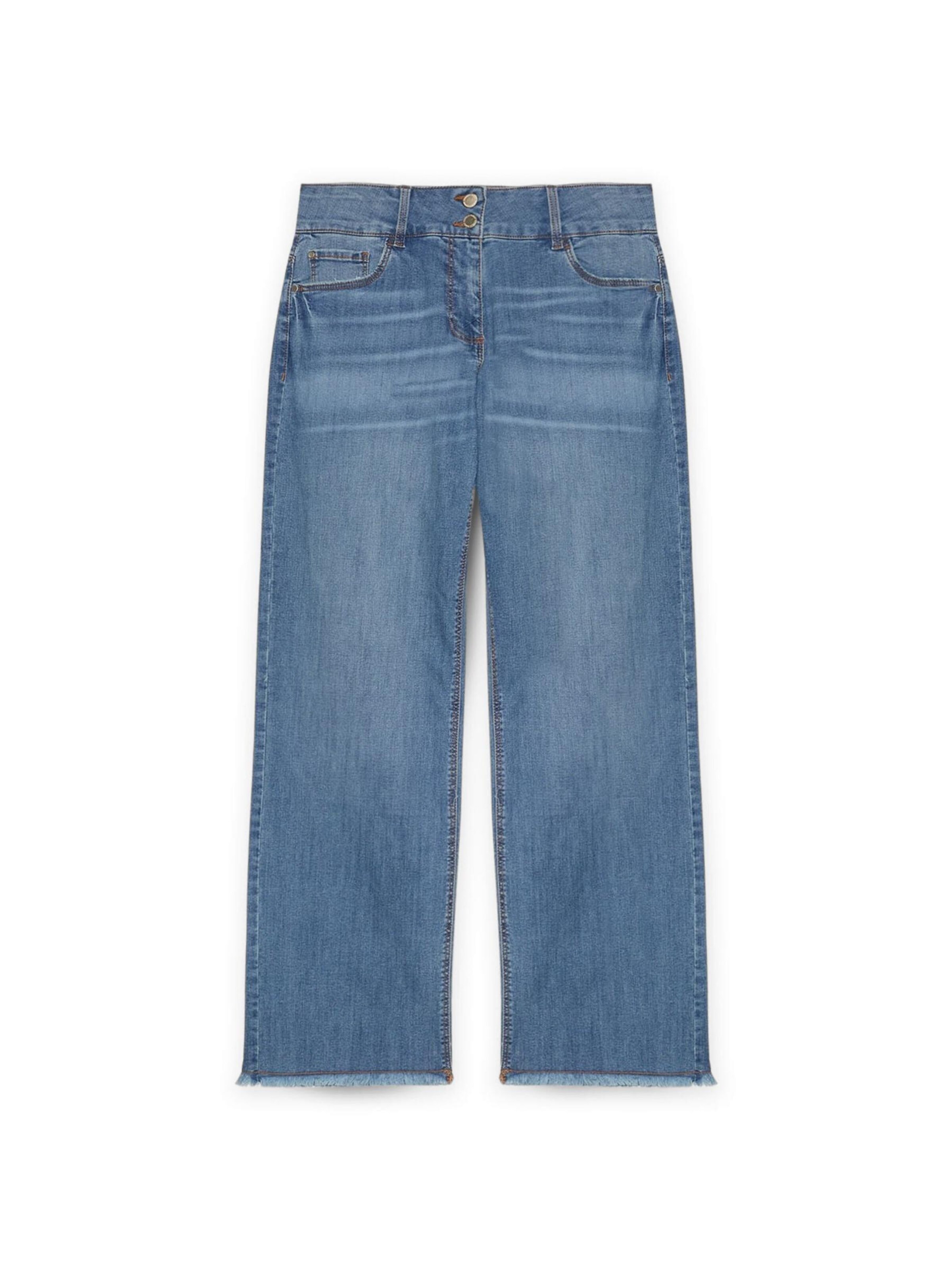 Fiorella Rubino Regular Jeans in Blue: front