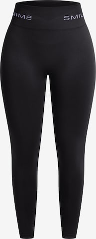 Leggings Smilodox en noir : devant