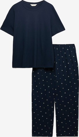 Pigiama di Marks & Spencer in blu: frontale