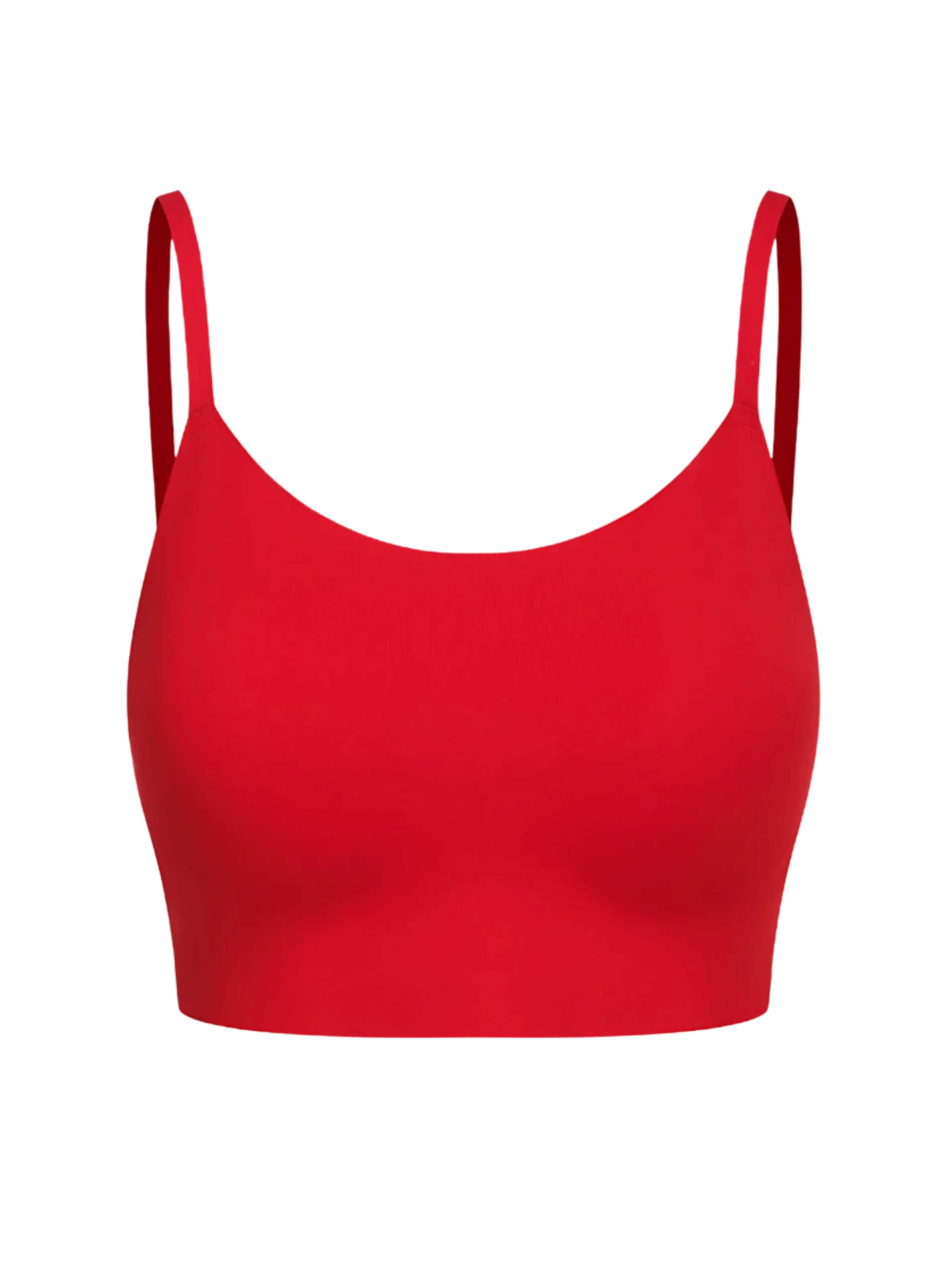 Reggiseno 'Scoop Neck BH' di cfab (formerly creamy fabrics) in rosso: frontale