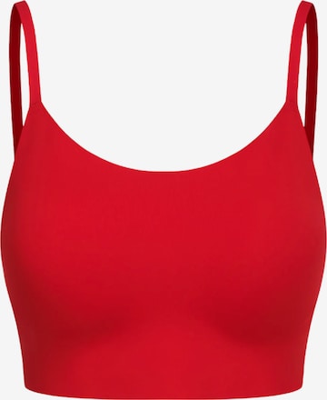 Reggiseno 'Scoop Neck BH' di cfab (formerly creamy fabrics) in rosso: frontale