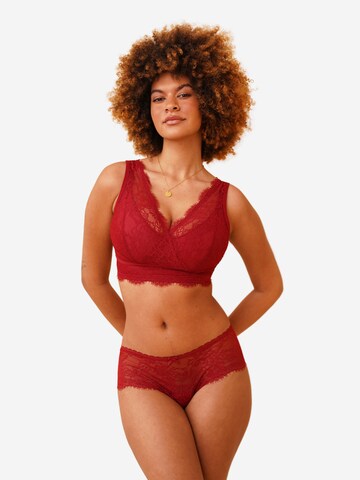 SugarShape Bralette Bra 'Emilia' in Red