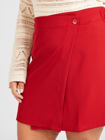 ABOUT YOU Curvy - Falda 'Waverly' en rojo