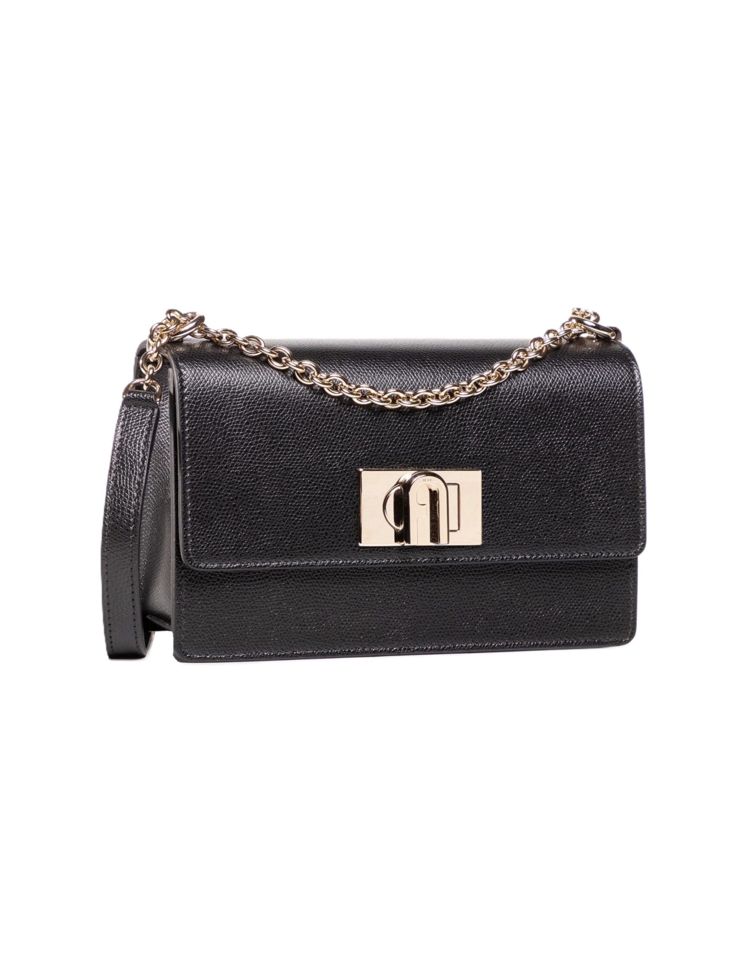 FURLA Umhängetasche 'BAFKACO ARE000'‌‌‌‌‌ in Schwarz: Vorderseite