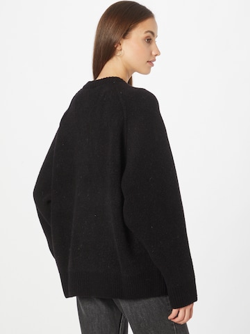 WEEKDAY Pullover 'Care' in Schwarz