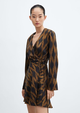 Robe 'Rombi' MANGO en noir : devant