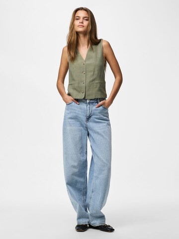 Gilet 'PCVinsty' PIECES en vert