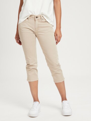 Cross Jeans Slimfit Jeans 'Amber' in Beige: predná strana