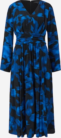 COMMA - Vestido en azul: frente