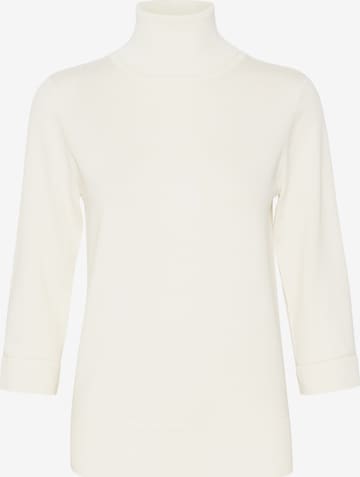 SAINT TROPEZ Sweater in White: front
