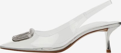 MANGO Pumps 'Clear' in transparent / weiß, Produktansicht