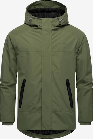 Giacca invernale 'Hatar' di Ragwear in verde: frontale