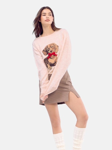 Lipsy Sweater in Pink: front