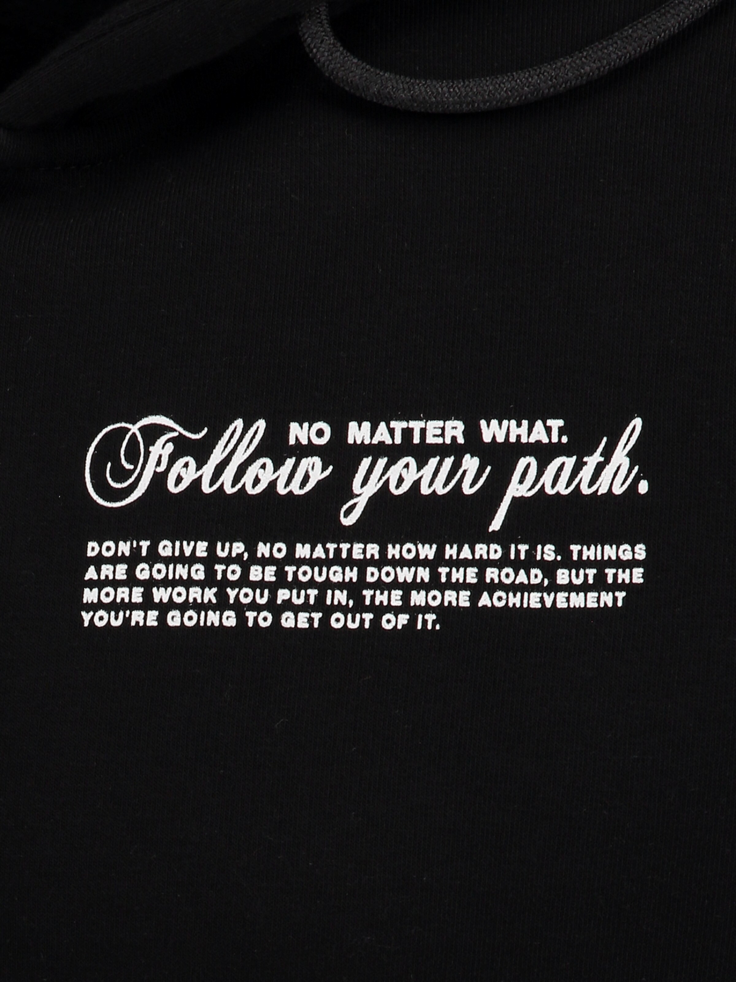 Key Largo Sweatjakke 'PATH' i sort