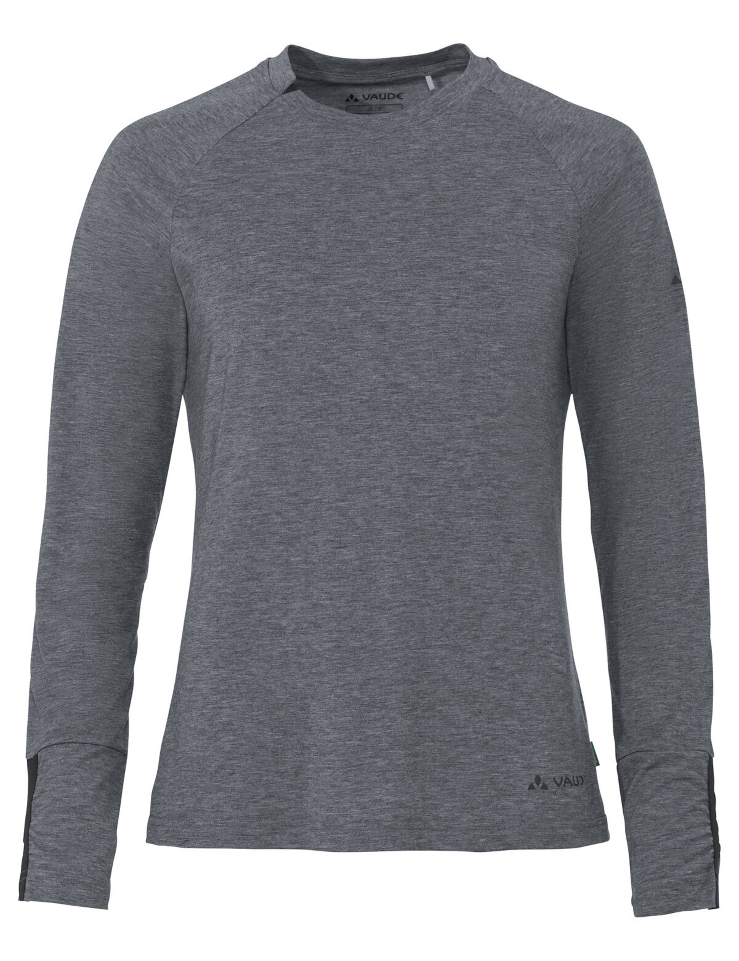 VAUDE Performance shirt 'Skomer III' in Grey: front