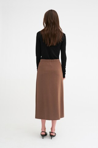 My Essential Wardrobe Nederdel 'Elle' i brun
