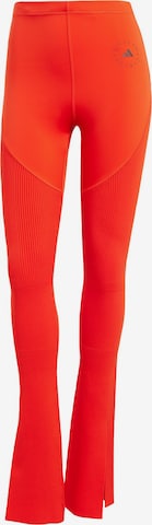 ADIDAS BY STELLA MCCARTNEY Расклешенный Спортивные штаны 'TrueStrength' в Красный: спереди