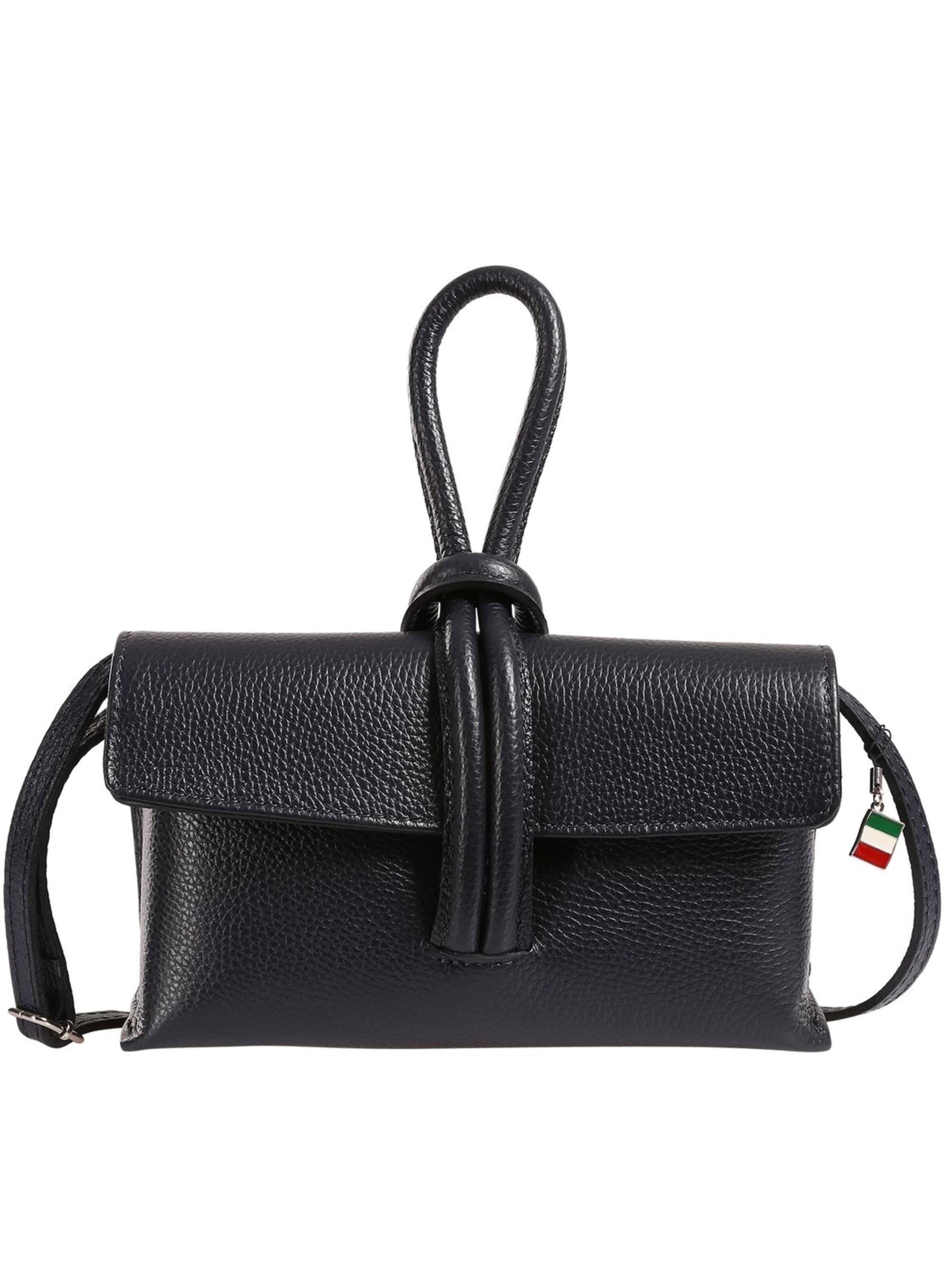 Borsa a tracolla di Florence in blu: frontale