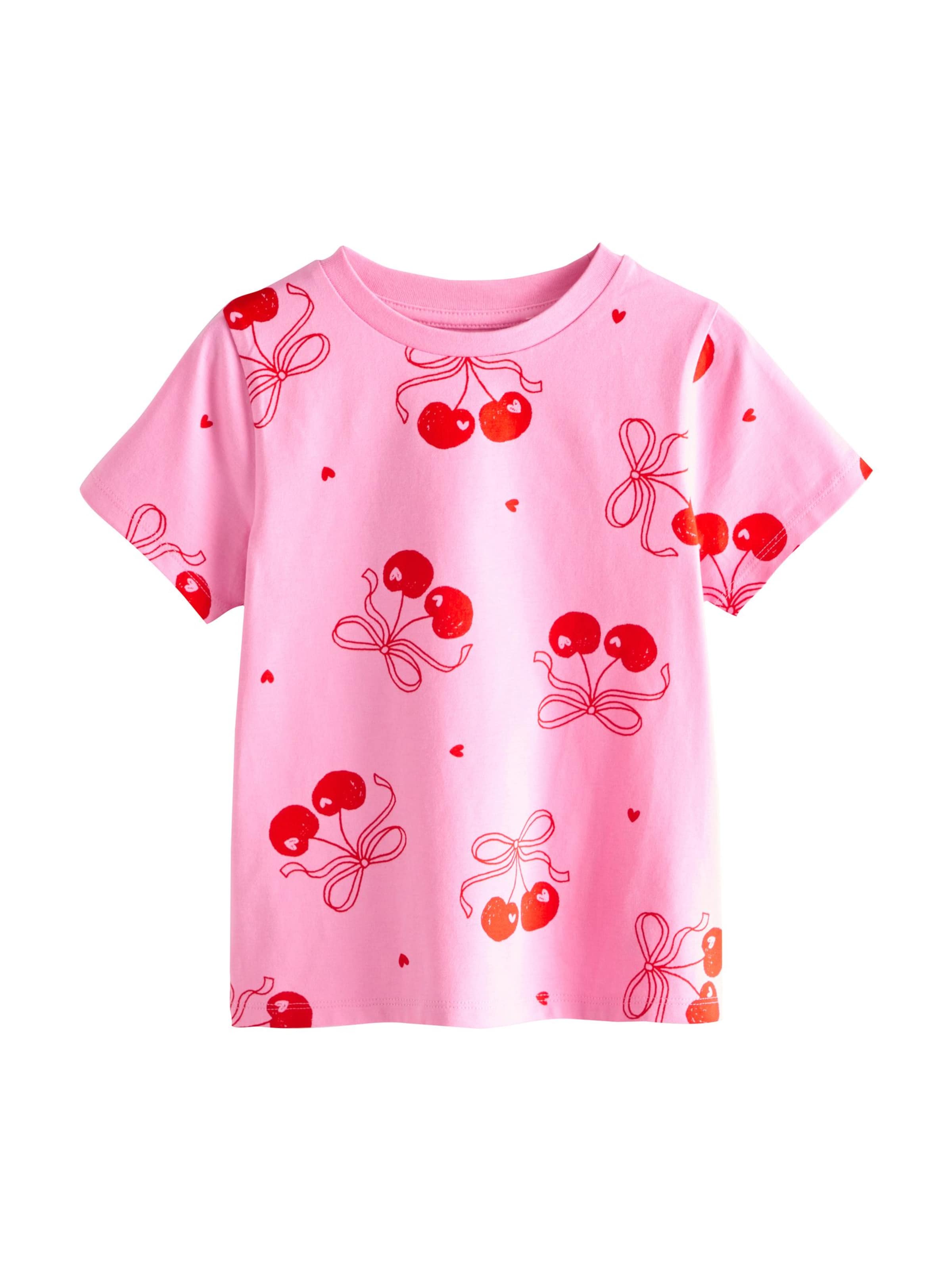 Next Футболка в Ярко-розовый: спереди