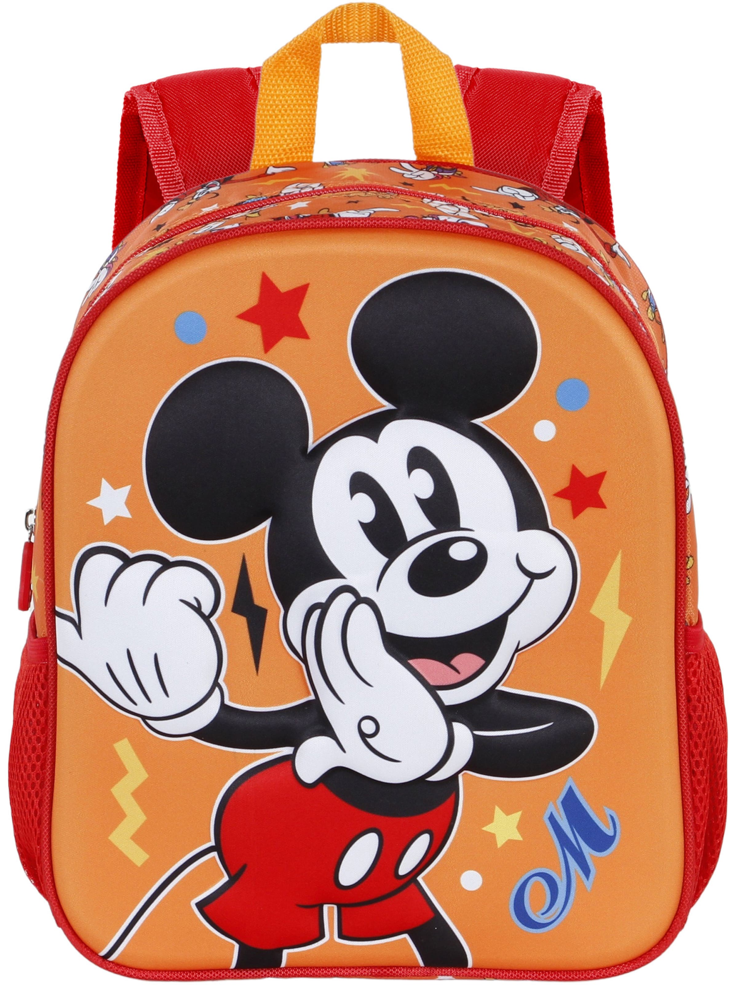 Sac à dos 'Mickey Mouse Whisper-Small 3D' DISNEY en orange : devant